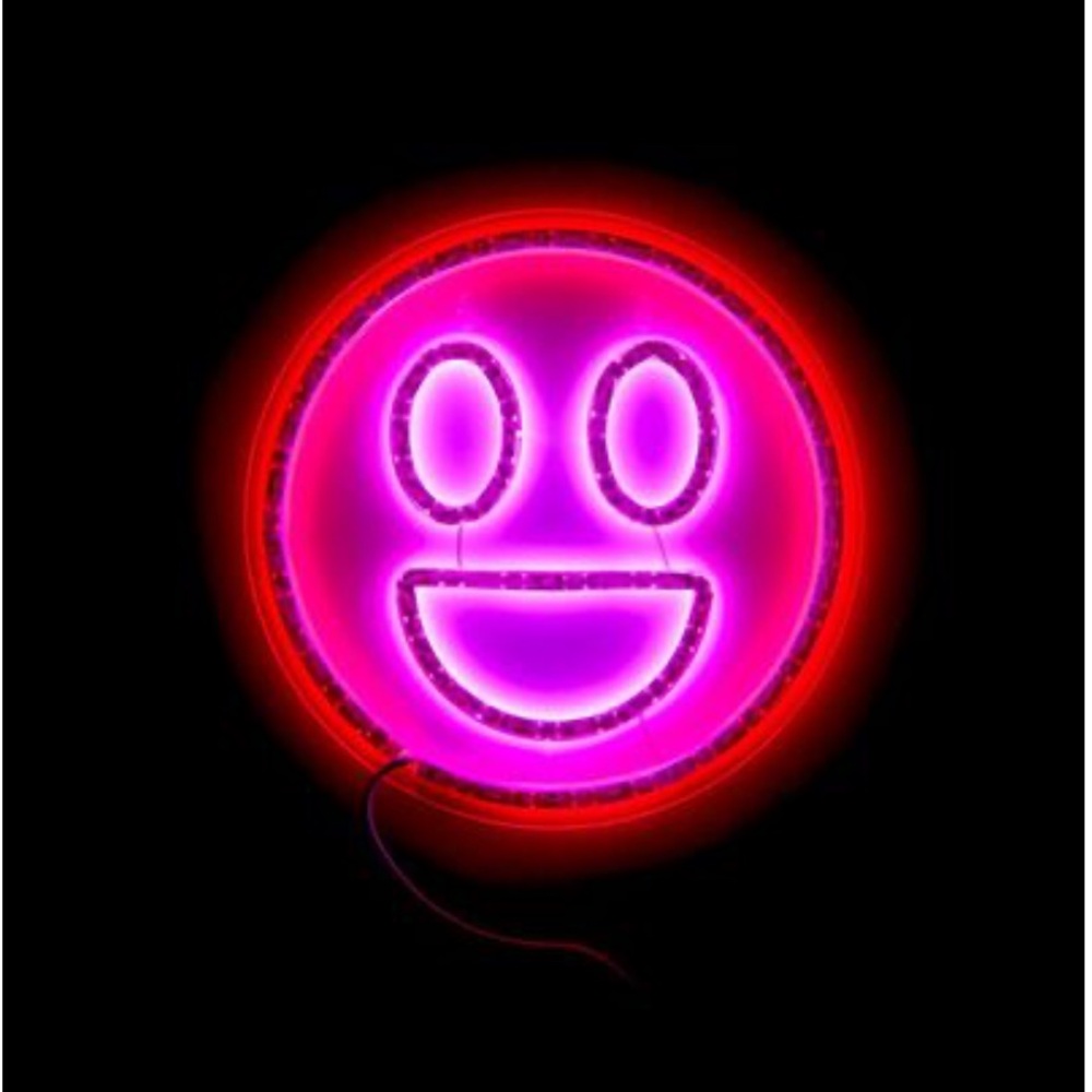 NWT Happy Face Neon Sign